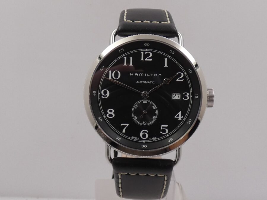 Hamilton Navy Pioneer Small Second 40 mm H784150 NEW BOX & PAPERS - immagine 6