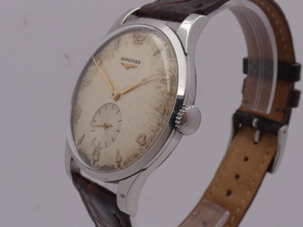 Longines Calatrava Oversize 37 mm 4914-22 Acciaio ANNO 1953 Manuale