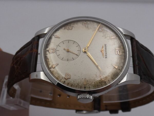 Longines Calatrava Oversize 37 mm 4914-22 Acciaio ANNO 1953 Manuale
