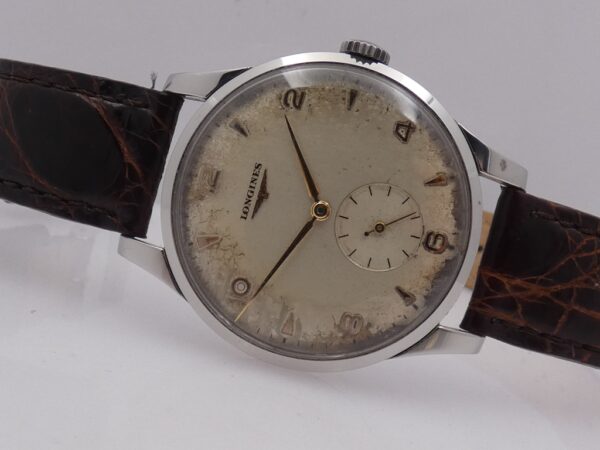 Longines Calatrava Oversize 37 mm 4914-22 Acciaio ANNO 1953 Manuale