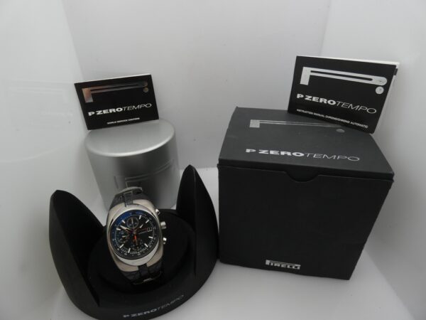 Cronografo Pirelli PZero Tempo 7921911225 NEW OLD STOCK Automatic WITH BOX