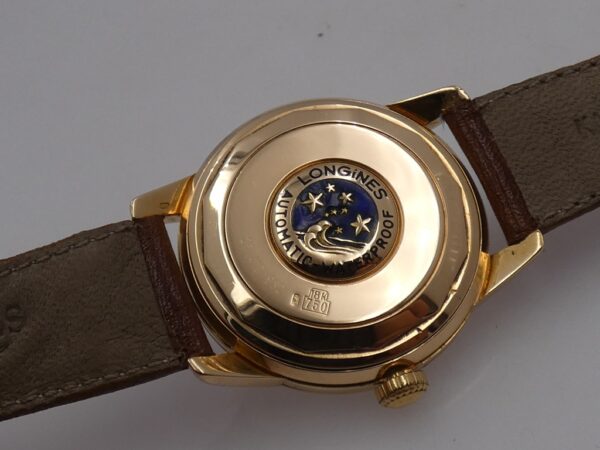 Longines Conquest 7290 Oro Massiccio 18 Kt Automatic Date ANNI '90 TOP CONDITION