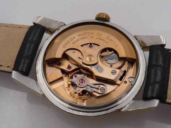 Omega Seamaster Calendar Automatic 2849 Acciaio & Oro 18 Kt ANNO 1954