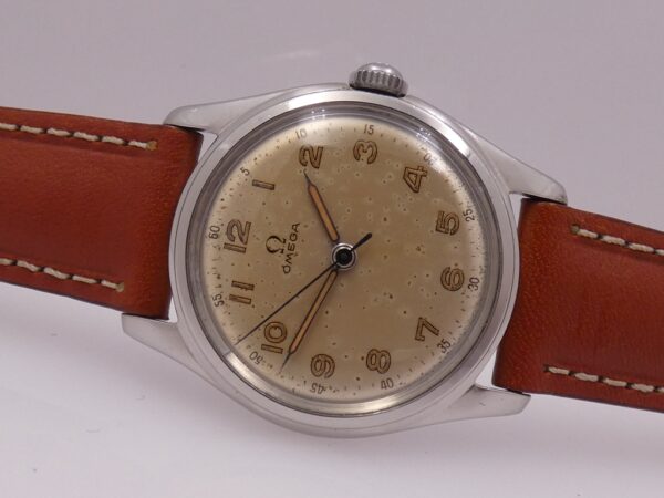 Omega Militare Ultra Rare 2523 Acciaio ANNO 1947 Carica Manuale