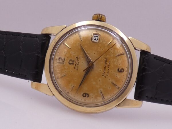 Omega Seamaster Calendar Automatic 2849 Acciaio & Oro 18 Kt ANNO 1954