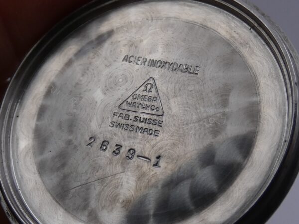 Omega Big Second Vintage 2639 Acciaio ANNO 1950 Carica Manuale