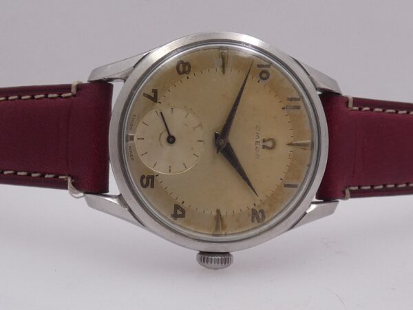 Omega Big Second Vintage 2639 Acciaio ANNO 1950 Carica Manuale