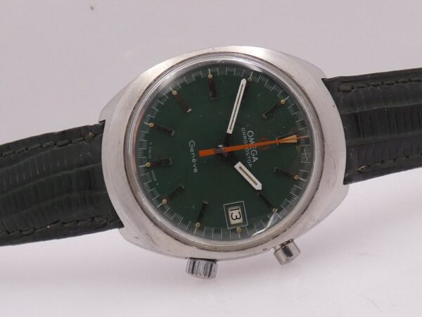 Omega Chronostop Calendar 146.009 Acciaio ANNO 1969 Carica Manuale