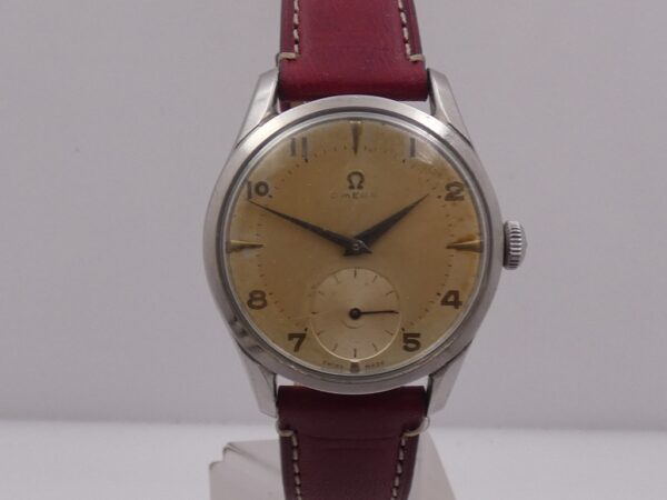 Omega Big Second Vintage 2639 Acciaio ANNO 1950 Carica Manuale