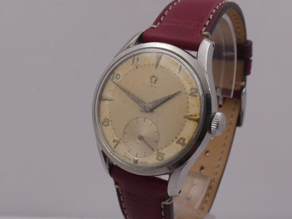 Omega Big Second Vintage 2639 Acciaio ANNO 1950 Carica Manuale