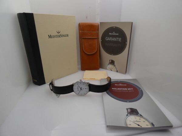 MeisterSinger Neo Acciaio NEW BOX & PAPERS Automatic Date