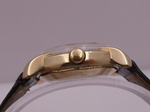 LeCoultre Powermatic Power Reserve Cal 481 Bumper ANNI '50 10 Kt Gold Filled