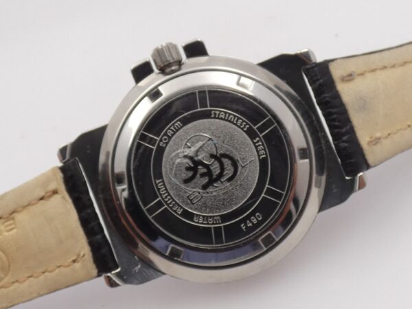 Breil Manta Diver 200m Pepsi F490 NEW OLD STOCK Acciaio ANNI '90