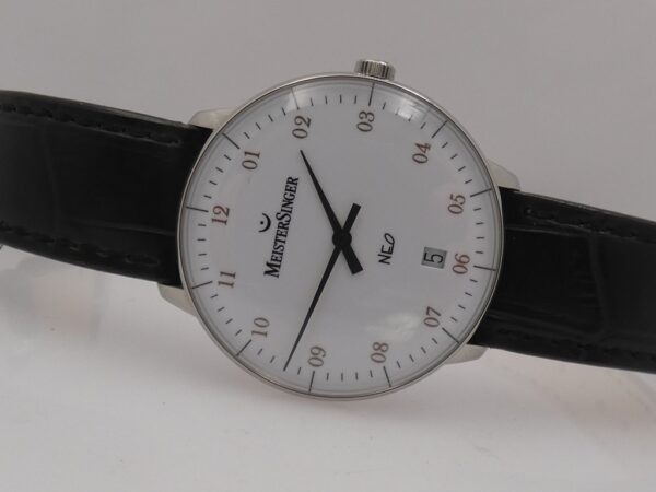 MeisterSinger Neo Acciaio NEW BOX & PAPERS Automatic Date