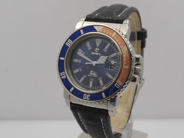 Breil Manta Diver 200m Pepsi F490 NEW OLD STOCK Acciaio ANNI '90