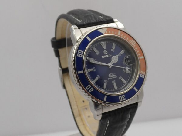 Breil Manta Diver 200m Pepsi F490 NEW OLD STOCK Acciaio ANNI '90