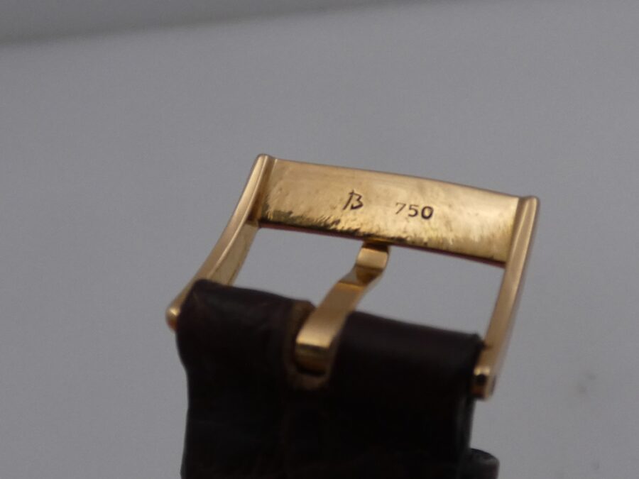 Cronografo Girard Perreguax Olimpico GP4900 Oro Rosa 18 Kt Automatic Date ANNI '2000s - immagine 13