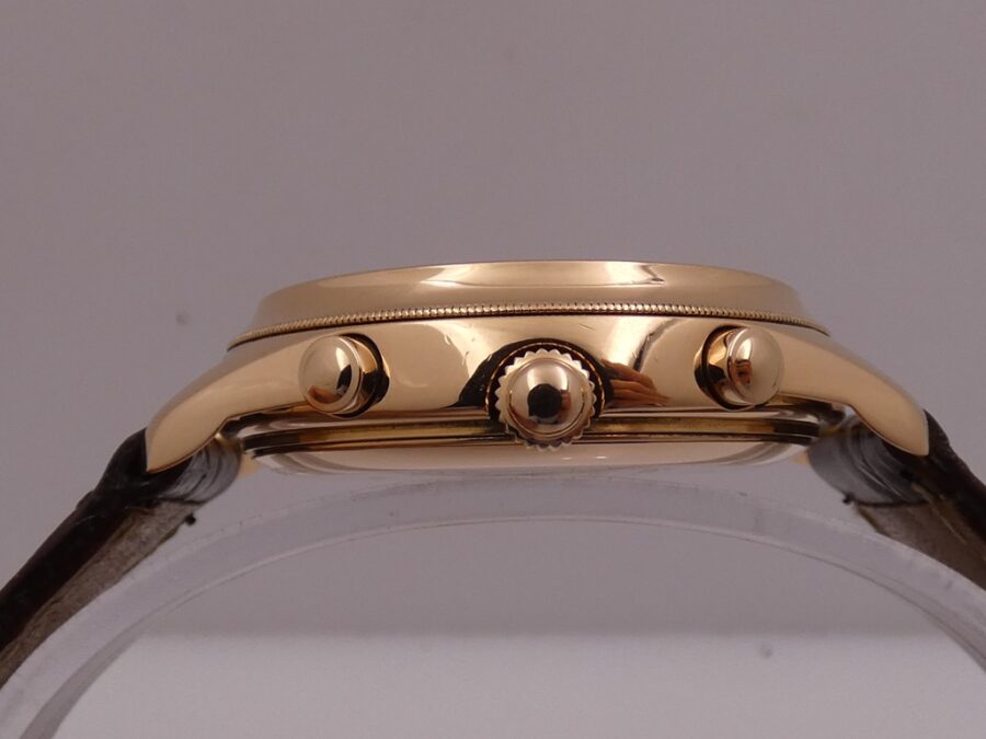 Cronografo Girard Perreguax Olimpico GP4900 Oro Rosa 18 Kt Automatic Date ANNI '2000s - immagine 17