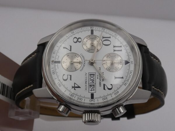 Cronografo M&M Primo Emporio Automatic Day-Date 40 mm Acciaio ANNI '2000s