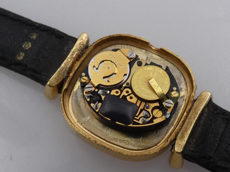 Omega Cioccolatino Lady Oro massiccio 18 Kt ANNI '90 - immagine 16