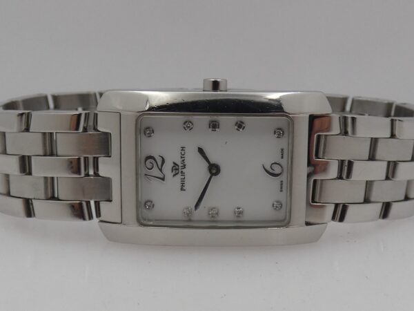 Philip Watch Diamond Lady Acciaio Braccialato ANNI '90s