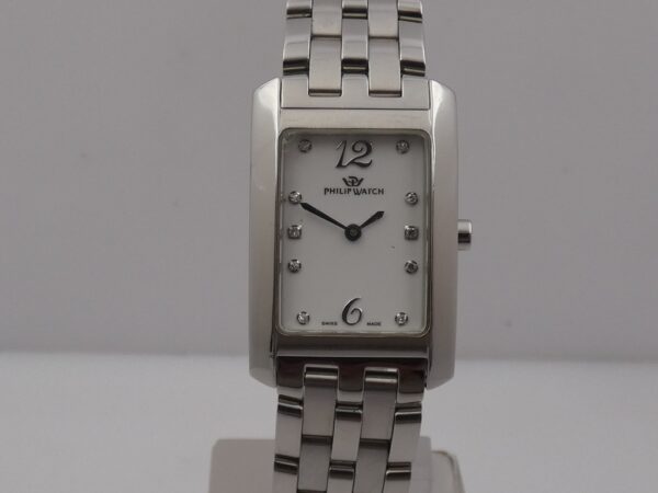 Philip Watch Diamond Lady Acciaio Braccialato ANNI '90s