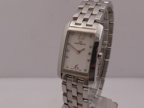 Philip Watch Diamond Lady Acciaio Braccialato ANNI '90s