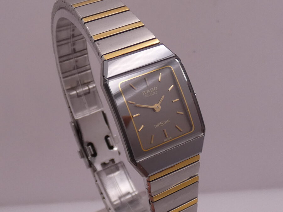 Rado Diastar Ceramic Lady 153.0230.3 Acciaio & 18 Kt Gold Filled ANNI '90s - immagine 11