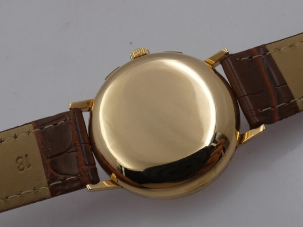 Cronografo Tissot Stadium Bicompax 40003 Oro 18 Kt ANNI '50s Carica manuale