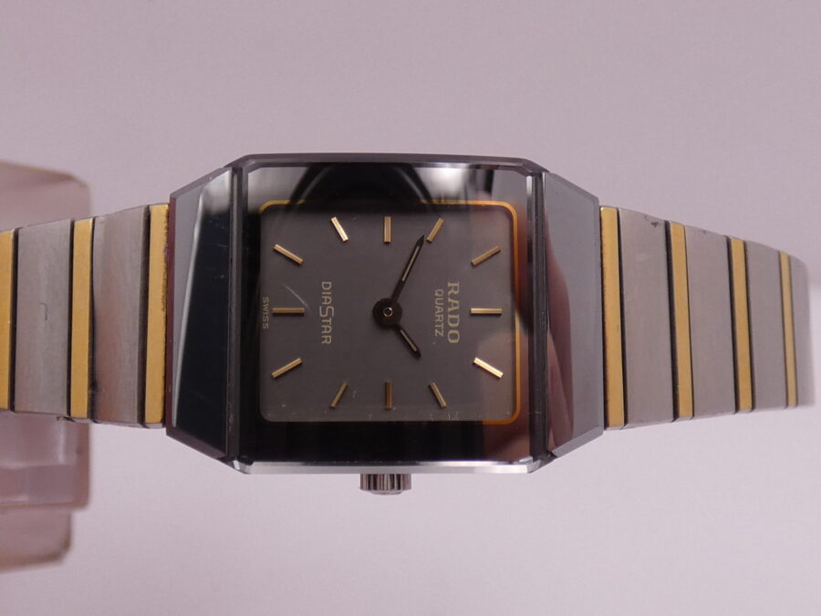 Rado Diastar Ceramic Lady 153.0230.3 Acciaio & 18 Kt Gold Filled ANNI '90s - immagine 6