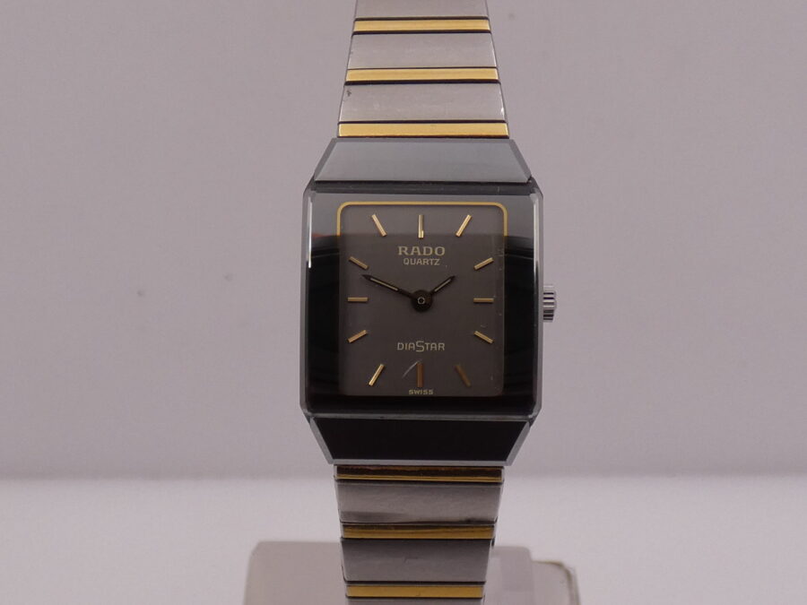 Rado Diastar Ceramic Lady 153.0230.3 Acciaio & 18 Kt Gold Filled ANNI '90s - immagine 8