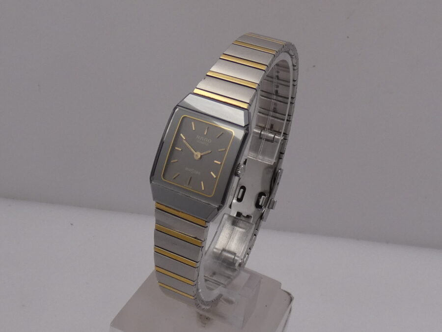 Rado Diastar Ceramic Lady 153.0230.3 Acciaio & 18 Kt Gold Filled ANNI '90s - immagine 9