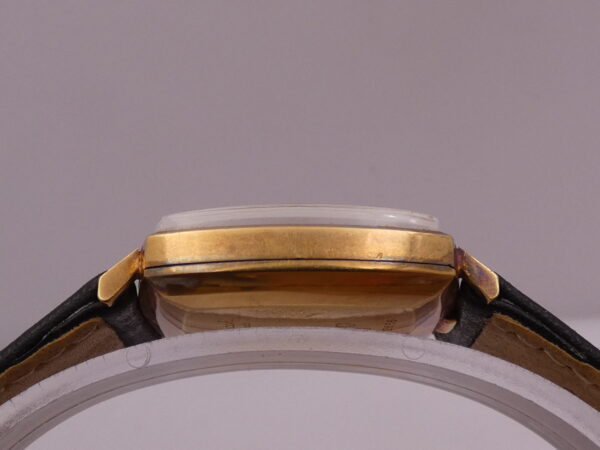 Untouched Philip Watch Oro Massiccio 18 Kt Automatic Date NEVER POLISHED Anni '60