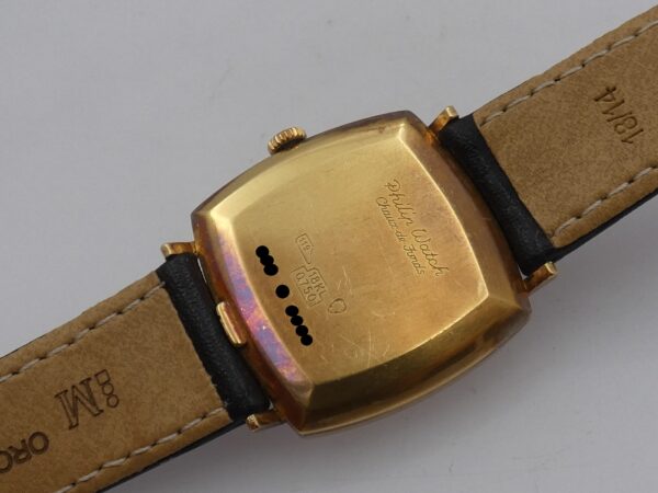 Untouched Philip Watch Oro Massiccio 18 Kt Automatic Date NEVER POLISHED Anni '60