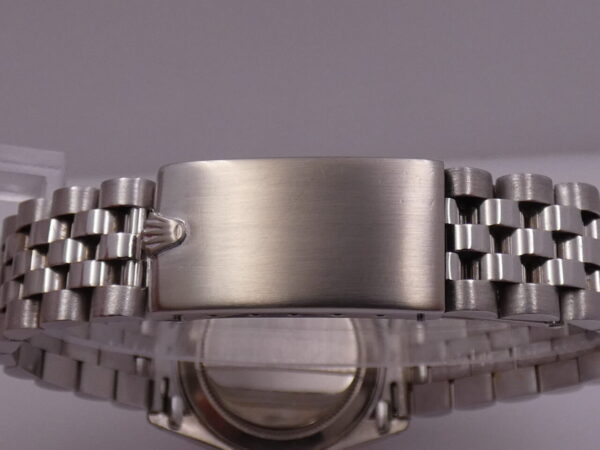 Rolex Datejust Boy Oro Bianco 18 Kt 6827 Diamonds Dial & Bezel ANNO 1975 WITH BOX Mid-Size Watch