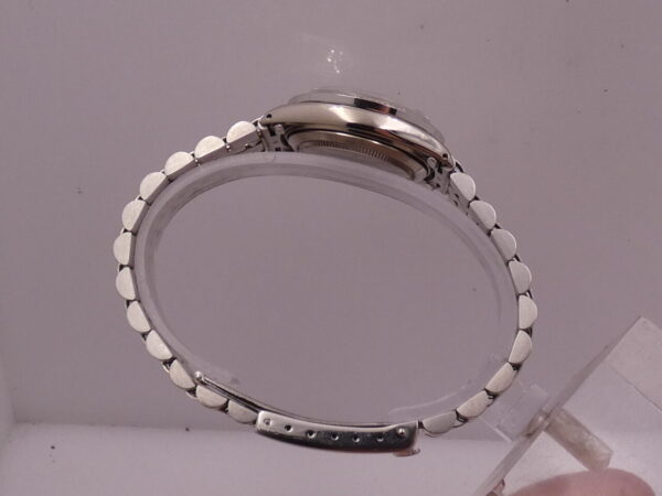 Rolex Datejust Boy Oro Bianco 18 Kt 6827 Diamonds Dial & Bezel ANNO 1975 WITH BOX Mid-Size Watch