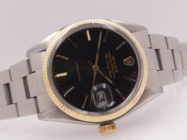 Rolex Air-King Date 5701 Precision Acciaio&Oro 18Kt ANNO 1978 Automatico WITH BOX