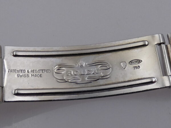 Rolex Datejust Boy Oro Bianco 18 Kt 6827 Diamonds Dial & Bezel ANNO 1975 WITH BOX Mid-Size Watch