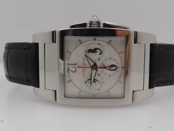 Cronografo De Grisogono Instrumento Uno WITH BOX Automatico Acciaio