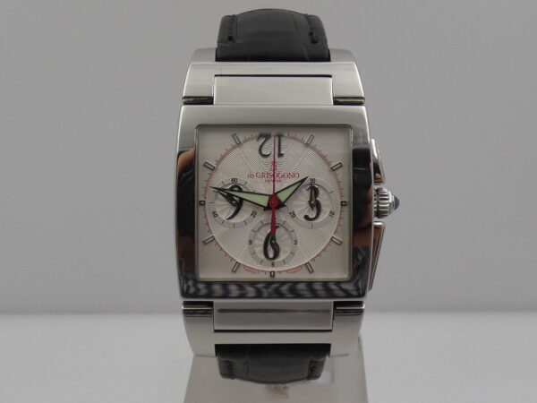 Cronografo De Grisogono Instrumento Uno WITH BOX Automatico Acciaio