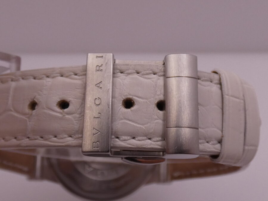 Cronografo Bulgari Diagono CH35S MOP DIAL WITH BOX Acciaio ANNI '2000s - immagine 12