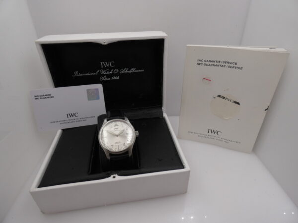 Iwc Fliegeruhr Mark XV IW3253 BOX & PAPERS Anno 2003 Acciaio Automatico