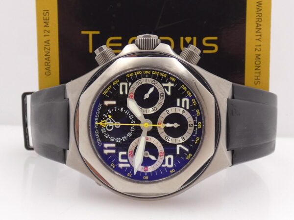 Cronografo Girard Perregaux Laureato Evo 3 80180 Titanio BOX & PAPERS Automatico