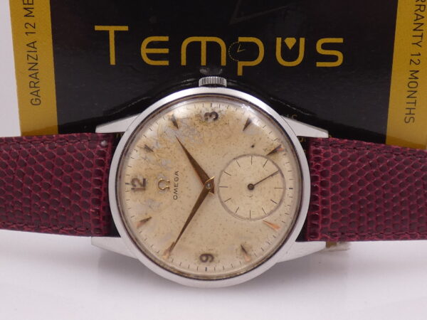 Omega Vintage Jumbo 38mm 2272 Acciaio Carica Manuale