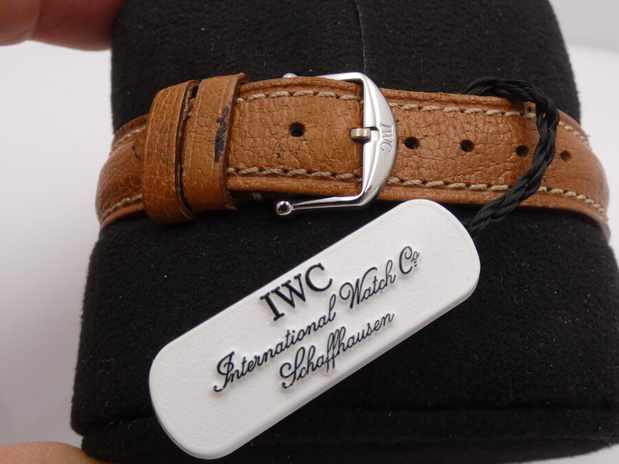 Cronografo IWC Ingenieur 3733 Acciaio & Oro 18 Kt NEW OLD STOCK Mai Indossato ANNI '90 - immagine 11
