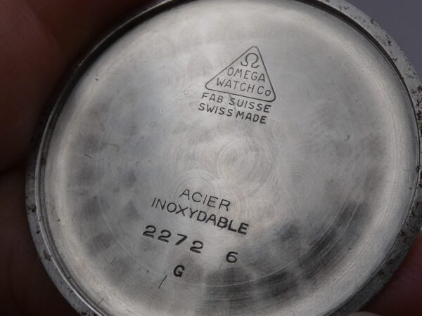 Omega Vintage Jumbo 38mm 2272 Acciaio Carica Manuale