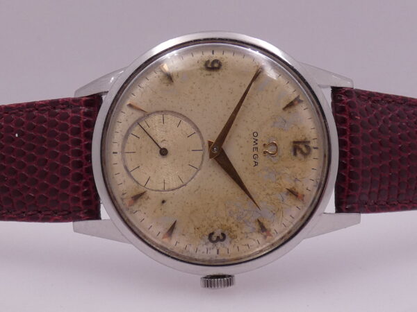 Omega Vintage Jumbo 38mm 2272 Acciaio Carica Manuale