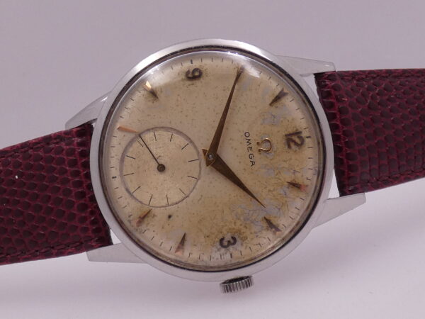 Omega Vintage Jumbo 38mm 2272 Acciaio Carica Manuale