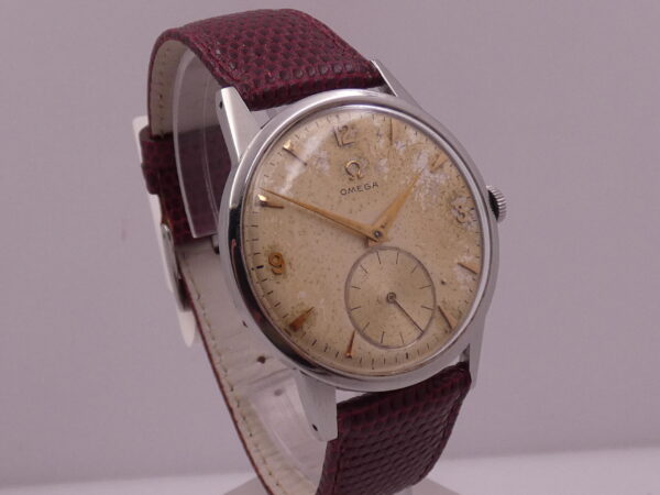 Omega Vintage Jumbo 38mm 2272 Acciaio Carica Manuale
