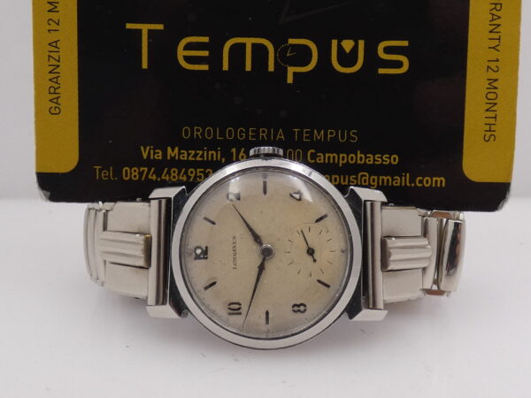 Longines MIlitary Ultra Rare ANNO 1935 Sandwich Dial Acciaio Carica Manuale